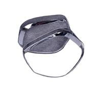 Rynplex Couvertures de rétroviseurs latéraux Bouclier rétroviseur latéral Couverture visière Pluie Autocollant Garniture Cadre ABS, for Outlander 2016 2017 2018 Pare-pluie pour miroir