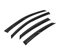 Rynplex Déflecteurs de fenêtre latérales, Pare-Soleil Noir, Protection Contre la Pluie et Le Soleil, for Solaris LL SD 2017 2018 2019 2020 2021 Aileron de Lunette arrière