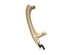 Rynplex Ensemble de couverture en cuir de poignée de traction de porte intérieure de voiture de conducteur gauche droit, for BMW, for X3 X4 F25 F26 2010-2016(Right Beige)