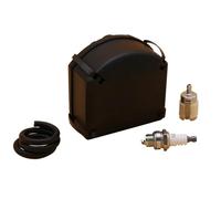 Rynplex Ensemble de filtre à air, tuyau carburant, huile, bougie d'allumage, for Husqvarna, 261 262 268 272, pièce rechange for tronçonneuse jardin Filtre à air