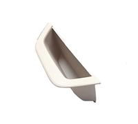 Rynplex Ensemble de poignées de porte de panneau d'accoudoir de porte intérieure gauche droite LHD RHD, for BMW X3 X4 F25 F26 2010-2016(RHD Oyster)