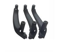Rynplex Ensemble de poignées de porte de panneau d'accoudoir de porte intérieure gauche droite LHD RHD, for BMW X3 X4 F25 F26 2010-2016(LHD 3PCS Black)
