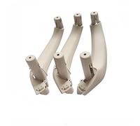 Rynplex Ensemble de poignées de porte de panneau d'accoudoir de porte intérieure gauche droite LHD RHD, for BMW X3 X4 F25 F26 2010-2016(RHD 3PCS Oyster)