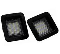 Rynplex Ensemble d'éclairage de plaque d'immatriculation, pour Ford, pour F 150 2015-2018, pour lampe d'immatriculation de voiture FL3Z-13550-A, éclairage de feu arrière Car Number Plate Light