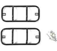 Rynplex Feux arrière, capots de lampe, for Jimny 2007 Up Iron Car pare-chocs feu brouillard lumière décoration couverture Feu arrière de pare-chocs arrière de voiture