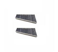 Rynplex Filtre à air d'habitacle, for, A4 B8 Q5 8R A5 8T 8F S5, Filtre de climatisation Externe, Noyau Seul, Grille OEM 8KD819439 8KD819441 Filtre à air d'habitacle(Grey)