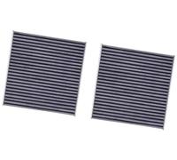 Rynplex Filtre d'habitacle au charbon actif Cabine à charbon actif 2 pièces, pour Geely Coolray Sx11 1.5T .5Amt 18 2019 2020(BLACK 2 Pcs Cabin Filter)