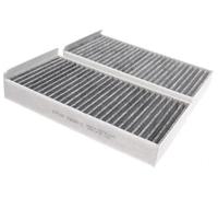 Rynplex Filtre d'habitacle au charbon actif Cabine à charbon actif avec, pour Bmw 2 Active Tourer F45 F46 I3, pour X1 2014-2020, pour Mini 2013-2020