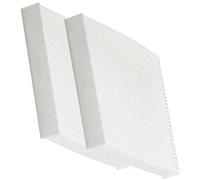 Rynplex Filtre d'habitacle au charbon actif Filtre à air d'habitacle charbon actif pour Chevrolet Suburban 1500 2500 2000-2002 CF8791A Mc15388 E1AC1003 24805 Gm99105(BLACK 1set 1 x 1 x 1 cm)