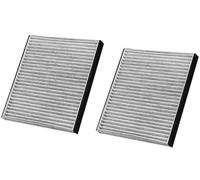 Rynplex Filtre d'habitacle au charbon actif Filtre d'habitacle à charbon actif, pour Toyota pour Avalon 2000-2004 Cf10132 87139-06030 87139-32010 87139-Yzz05(BLACK 2pcs)