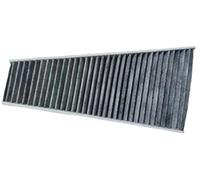 Rynplex Filtre d'habitacle au charbon actif Filtre d'habitacle au charbon actif 8Kd819439 pour A4 B8 Q5 8R A5 8T 8F S5 climatisation externe grille noyau seul(BLACK A Style)