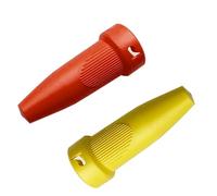 Rynplex For les pièces de nettoyeur à vapeur SC1/SC2/SC3/SC4/SC5, 2, tête buse d'arrosage puissante jaune et rouge, accessoires remplacement Pièce de rechange pour nettoyeur vapeur(2pcs-02)