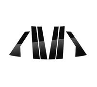 Rynplex For Range, for Rover, Sport L494 2014 2015 2016 2017 2018-2022 poteaux de pilier de fenêtre de porte autocollants de revêtement d'habillage de porte noir brillant Garniture de vitre de voiture