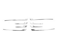 Rynplex For TOYOTA, for Corolla, for Altis 2017 2018 2019, style de voiture, carrosserie, tête avant, brouillard, sourcils, garniture, cadre de lampe, bâton de couverture, 8 pièces Cache-phares antibr