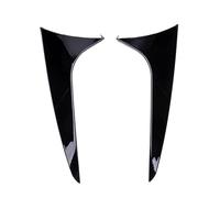 Rynplex Garniture de becquet latéral de vitre arrière de Voiture, for série 3 F31 Touring for Wagon 2012-2018 Couverture d'autocollants de Toit d'aile latérale Noir Aileron de Lunette arrière