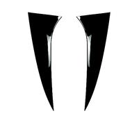 Rynplex Garniture de fenêtre arrière for IX35 Tucson 2010 - 2017, aileron latéral, Pare-Soleil de Coffre de Voiture, Bande de Couverture de séparateur de Canard Noir Aileron de Lunette arrière