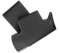 Rynplex Housse de Volant Voiture, pour Logan 1 Sandero Symbol, pour Clio Twingo, pour Lada Largus Almera 3 G15 enveloppe de poignée de Volant de Voiture(Black Gray Line)