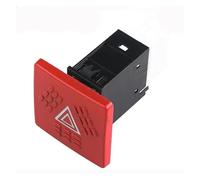 Rynplex Interrupteur d'avertissement de Danger, for IVECO, Eurocargo Eurostar, Interrupteur de Lampe de Secours, Interrupteur de feu de détresse 500388626 Interrupteur de Feux de détresse