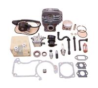 Rynplex Kit cylindre-piston 44mm, for STIHL, MS260 026, bobine d'allumage de carburateur, ligne de filtre à air et à carburant, joint d'admission, tronçonneuse kit de reconstruction moteur