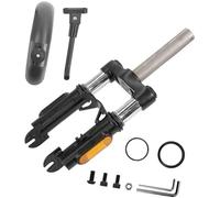 Rynplex Kit d'amortisseur de Suspension Avant, pour Xiaomi, pour Scooters électriques M365/1S/Pro, Construction en Acier Abs, Installation Facile Ressort de Suspension Avant