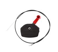 Rynplex Kit de poignée commande levier commutation universel et câble d'accélérateur 56 pouces, pièces tondeuse à gazon, outils jardin Interrupteur d'accélérateur du moteur de tondeuse