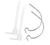 Rynplex Kit de ressorts goupille porte carburant voiture, Compatible avec Alfa, Lancia, Delta Iii 2008 - 2020 51851496 2 Kit de ressort de goupille de trappe à carburant