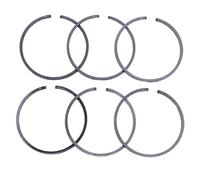 Rynplex Kit de segments Piston 6 pièces 42mm X 1.5mm, pièce rechange for tronçonneuse Husqvarna 340 345 340E 345E EPA Segment de piston pour tronçonneuse