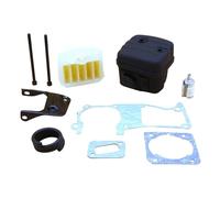 Rynplex Kit de vis support ligne filtre à air d'échappement silencieux, for Husqvarna, 340 345 346 346XP 350 351 353 Pièces tronçonneuse jardin Filtre à air