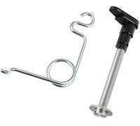 Rynplex Kits de goupilles charnière à ressort porte carburant, fixation du couvercle boîtier col remplissage, pour Ford, pour F-150 2009-2014, pour Kit de ressort de goupille de trappe à carburant