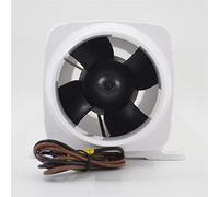 Rynplex Le Ventilateur de cale en Ligne 24v 130 CFM Convient aux Bateaux à Tuyau 3'', caravanes Marines et Camping-Cars Ventilateur de Refroidissement pour Compartiment Moteur de Bateau