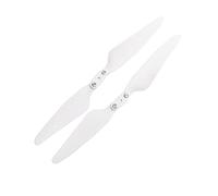 Rynplex Lot de 2/4/8 hélices pliables à dégagement rapide for drone quadricoptère CW CCW, accessoires for HUBSAN, Zino H117S Hélices de drone(Bundle 3,White)