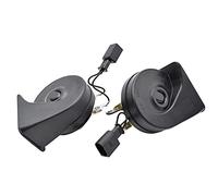 Rynplex Lot de 2 klaxons voiture étanches et puissants 12 V 110-125 dB 410/510 klaxon à hauteur élevée basse, for Mercedes-Benz, W205 2014-2020 Remplacement de la corne d'escargot de voiture