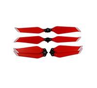 Rynplex Lot de 4 hélices à faible bruit 8743F for drone Zoom, remplacement rapide des pales, ventilateurs d'ailes, pièces rechange, for DJI, for Mavic 2 Pro Hélices de drone(Rot)
