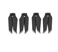 Rynplex Lot de 4 hélices à faible bruit, lame dégagement rapide, ventilateur réduction 8743, pièces drone, accessoire vis, for DJI, for Mavic 2 /, for Pro Zoom Hélices de drone(4PCS Silver)
