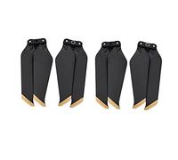 Rynplex Lot de 4 hélices à faible bruit, lame dégagement rapide, ventilateur réduction 8743, pièces drone, accessoire vis, for DJI, for Mavic 2 /, for Pro Zoom Hélices de drone(4PCS Gold)