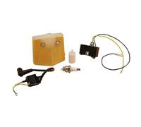 Rynplex Module de bobine d'allumage, filtre à air, bougie, for Husqvarna, 61 66 266, JONSERED, 630 Pièces rechange for tronçonneuse essence jardin Filtre à air