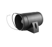 Rynplex Pièces de Bateau Marin 12V Ventilateur d'air en Ligne Moteur cale Cuisine Ventilation Cabine Marine matériel ABS anticorrosion Ventilateur de Refroidissement pour Compartiment m