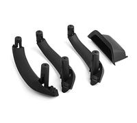 Rynplex Poignée de Panneau de Porte intérieure de Voiture Bol de Garniture de Traction de Porte intérieure, for BMW, for X3 X4 F25 F26 2011 2012 2013 2014 2015 2016 2017 Noir 4 pièces/Ensemble