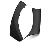 Rynplex Poignée de Porte intérieure, for, série 3 E90 E91 2004-2009 2010 2011 2012 Panneau poignée Maintien accoudoir Housse Protection Style Voiture Autocollant pour poignée de Porte(Svart)