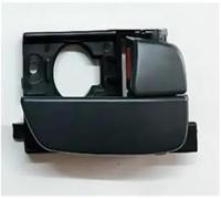 Rynplex Poignée de porte intérieure, pour Hyundai Accent 2006 2007 2008 2009 2010 2011 intérieur voiture gauche droite 82610-1E000 82620-1E000 Panneau de garniture de clé intérieure(BLACK Rear Right)