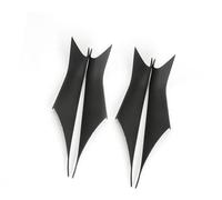 Rynplex Poignées de Porte intérieures, for, série 5 G30 G38 2018 2019 2020 2021 2022, Garniture Protection d'accoudoir, Couvercle poignée intérieure Autocollant pour poignée de Porte(Black (1 Set))