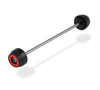 Rynplex Protecteur de collision de curseur d'essieu de roue avant, for Ducati, for Scrambler Cafe Racer Street Classic Icon MACH 2.0 Urban Enduro Protection de fourche de moto(Rot)