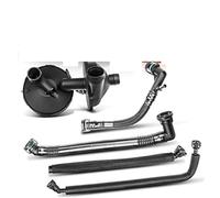 Rynplex Reniflard d'huile de Carter, for Série 3 E46 320 323 325 328 330 1998-2005 Série 5 E39 520 523 525 528 530 2000-2003 Remplace 11617501566 Kit de soupape de Ventilation de Carter