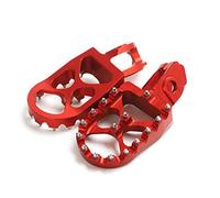 Rynplex Repose-pieds Pédales, for Beta, 2020 RR 2T 125 200 250 300 4T 350 390 430 480 Racing RR-S 500 Alliage Pédale de moto(Rot)