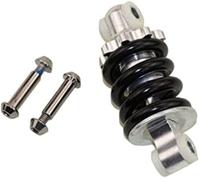 Rynplex Ressort de Suspension arrière, Amortisseur arrière, for Scooter à Essence, vélo électrique, for Mini, Moto, Dirt Bike, Quad, for Bike, VTT Suspension arrière de Scooter(Black 100MM/1200LB)