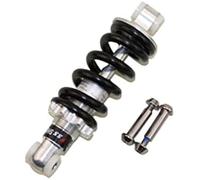 Rynplex Ressort de Suspension arrière, Amortisseur arrière, for Scooter à Essence, vélo électrique, for Mini, Moto, Dirt Bike, Quad, for Bike, VTT Suspension arrière de Scooter(Black 150MM/750LB)
