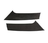 Rynplex Séparateur de becquet de Toit d'aile latérale de fenêtre arrière d'abs de Fiber de Carbone, for X-Trail, Autocollants de décoration 2014-2018 Aileron de Lunette arrière