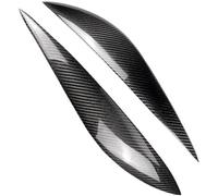 Rynplex Sourcil de phare 1 paire de garniture sourcil phare voiture, pour Mercedes-Benz C180 C300 W204 C63 Abs sourcils pour avant paupière couvercle