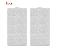 Rynplex Tampons de nettoyage rechange for aspirateur à vapeur main Xiaomi, for Deerma, DEM ZQ100 ZQ600 ZQ610, chiffon, accessoires Pièces détachées pour nettoyeur vapeur(8pcs)