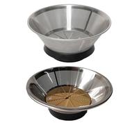Rynplex Tête de mixeur multifonction avec filtre en maille, tête, texture métallique, for modèles JE95XL JE98XL 918D Filtre à centrifugeuse
